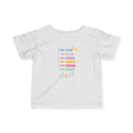 "I am kind, brave, unique, capable, enough, loved" Baby Tee