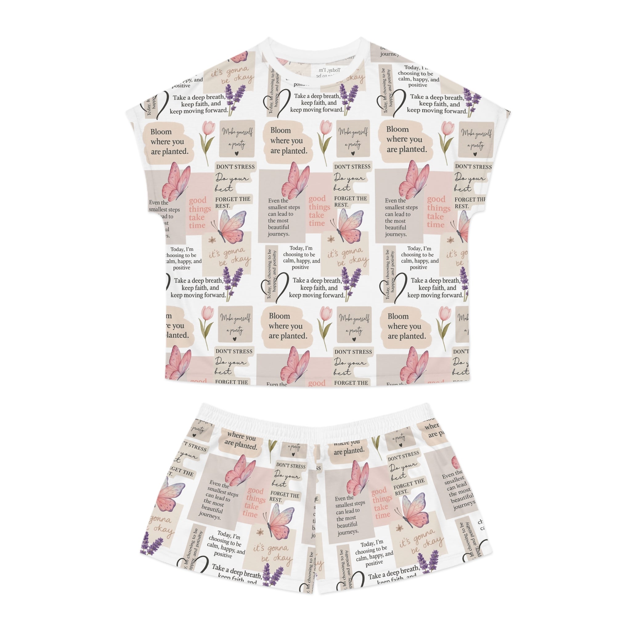 Floral Women’s Pajama Set